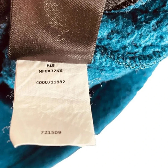 The North Face Teal Full Zip Fleece Sweater Jacket - Picture 11 of 11